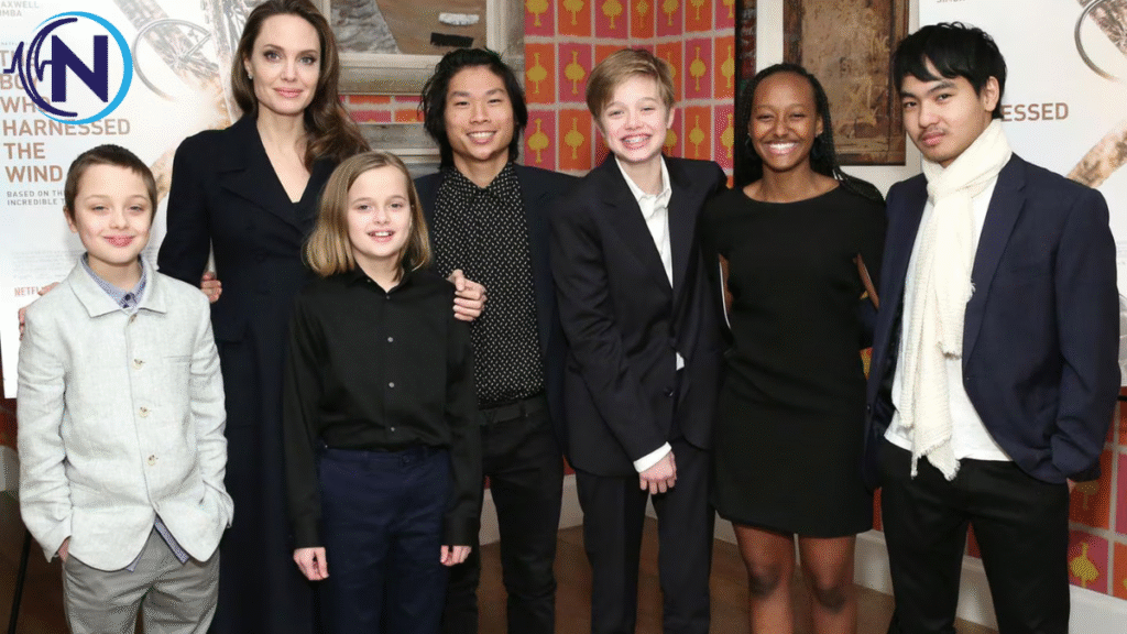 angelina jolie kinder